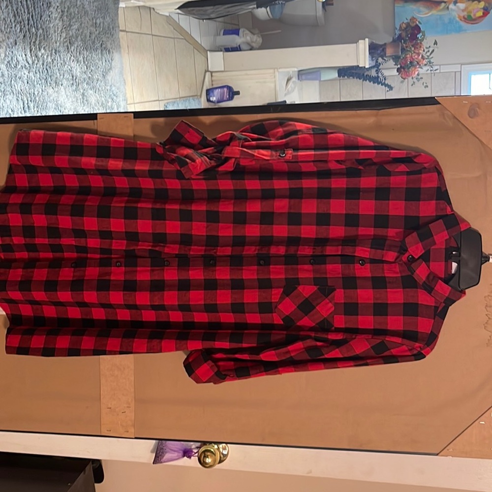 Fall plaid dress